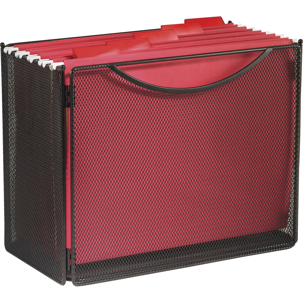Safco® Onyx Steel Mesh Desktop Box File, 10"H