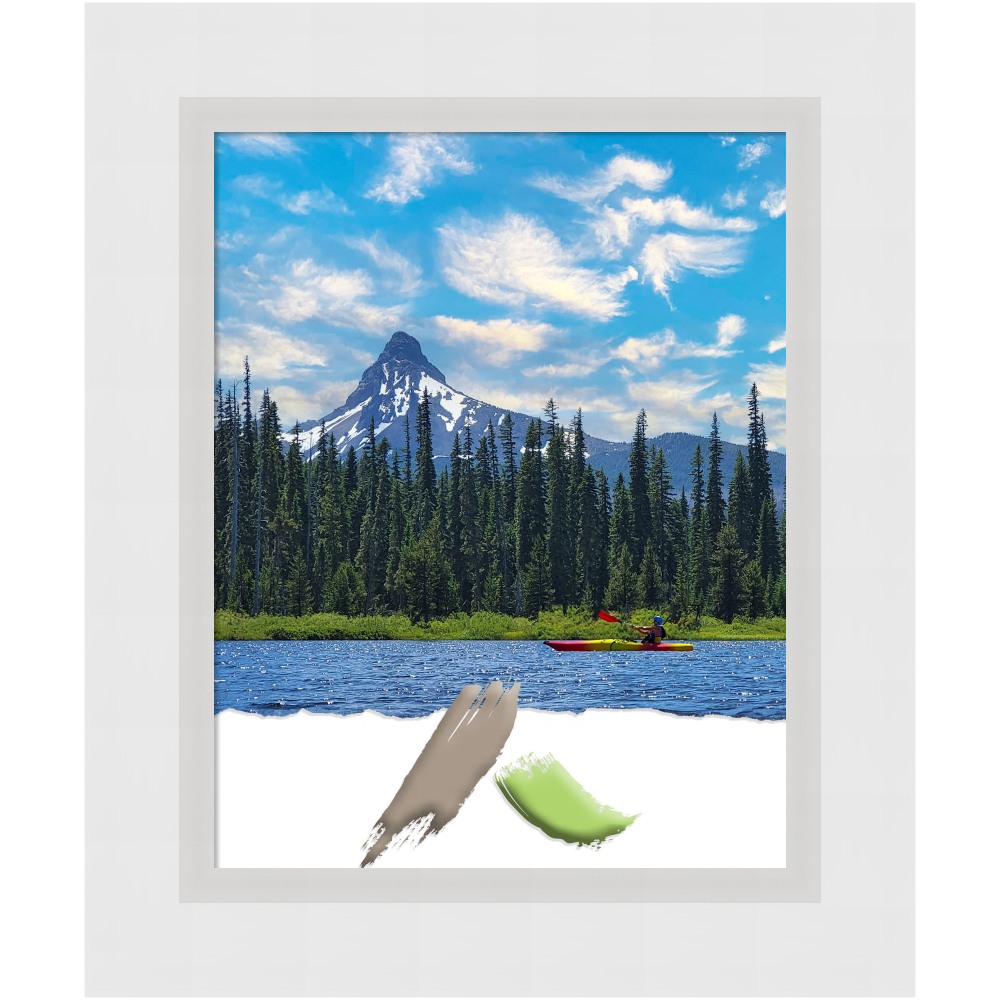 Amanti Art Rectangular Wood Picture Frame, 15” x