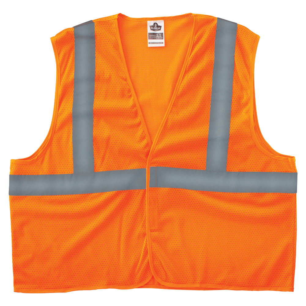 Ergodyne 8205HL 2XL/3XL Orange Type R Class 2