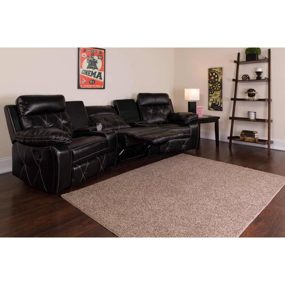Flash Furniture Reel Comfort Series 3-Seat Theater Seating