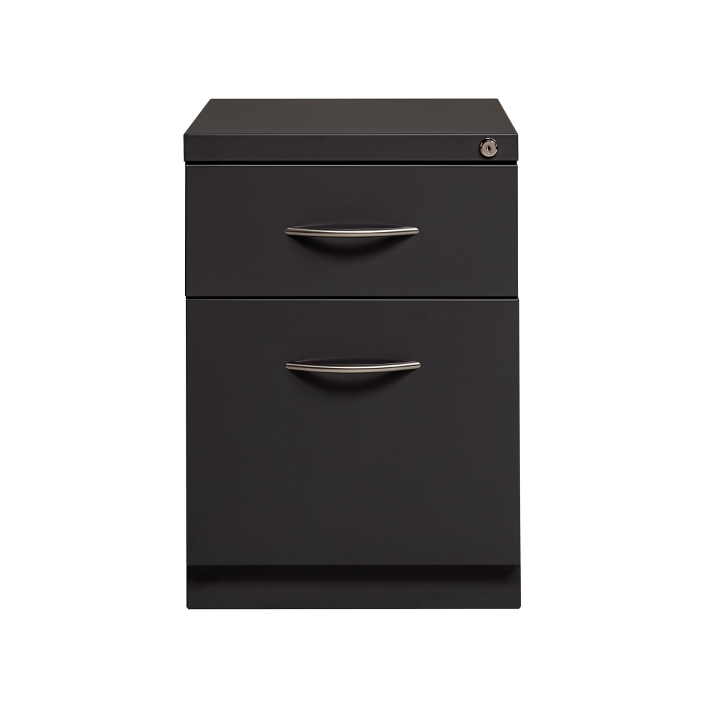 Hirsh® 20"D Vertical 2-Drawer Mobile Pedestal File Cabinet,