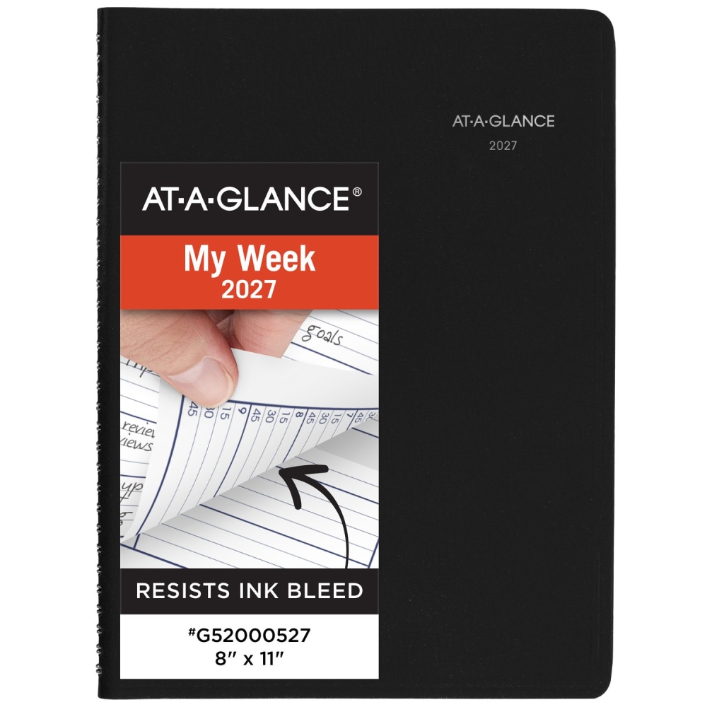 AT-A-GLANCE® DayMinder® 2027 Weekly Appointment Book Planner,
