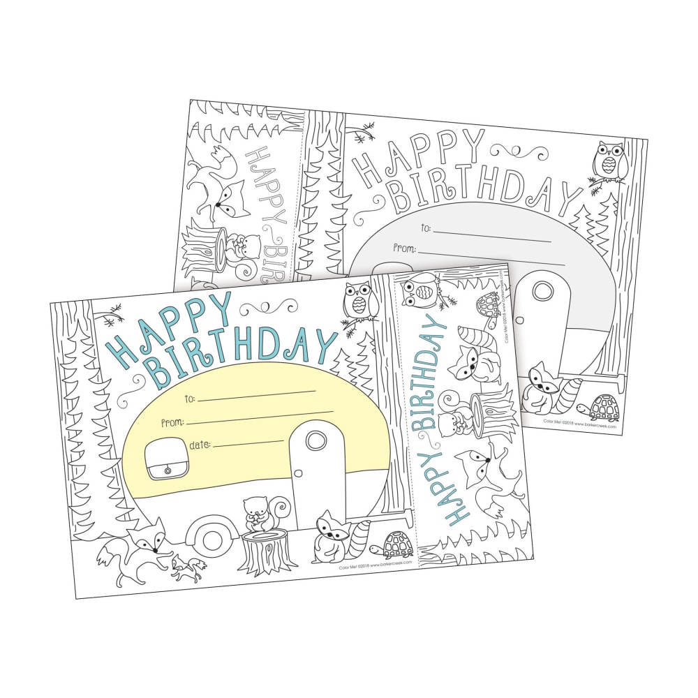 Barker Creek Color Me! Awards And Bookmarks Set,
