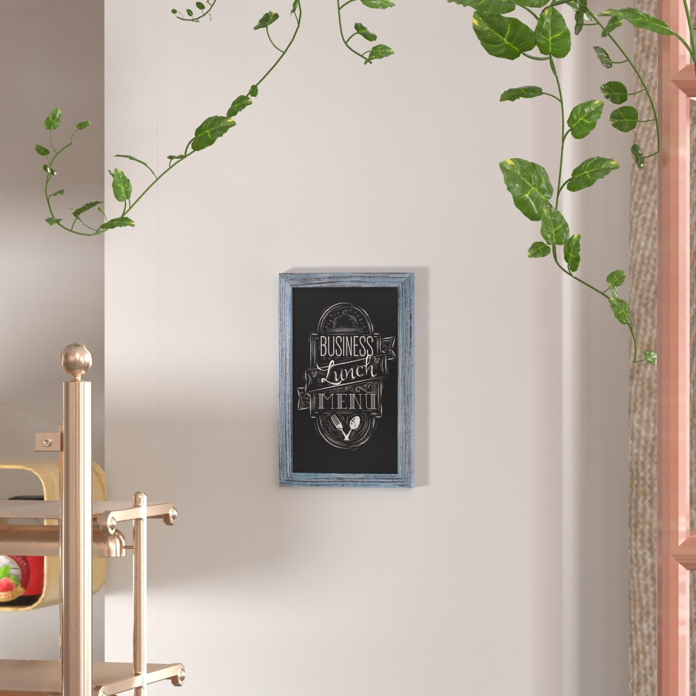 Flash Furniture Canterbury Magnetic Wall-Mount Chalkboard Sign