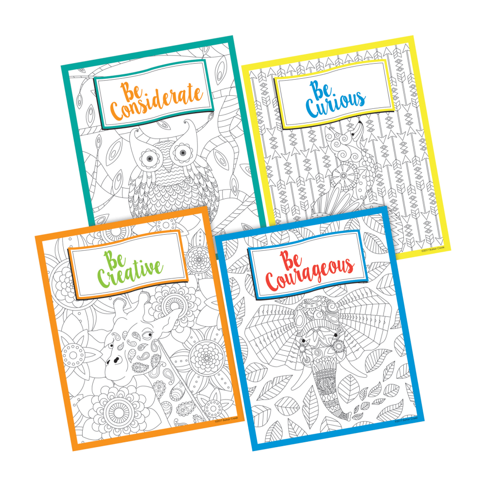 Barker Creek Unframed Art Print Set, 8" x