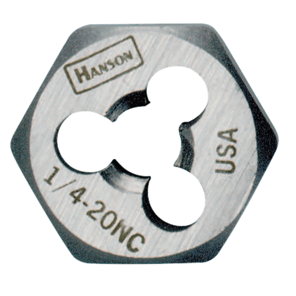 Re-threading Hexagon Fractional Dies Right & Left-hand (HCS),