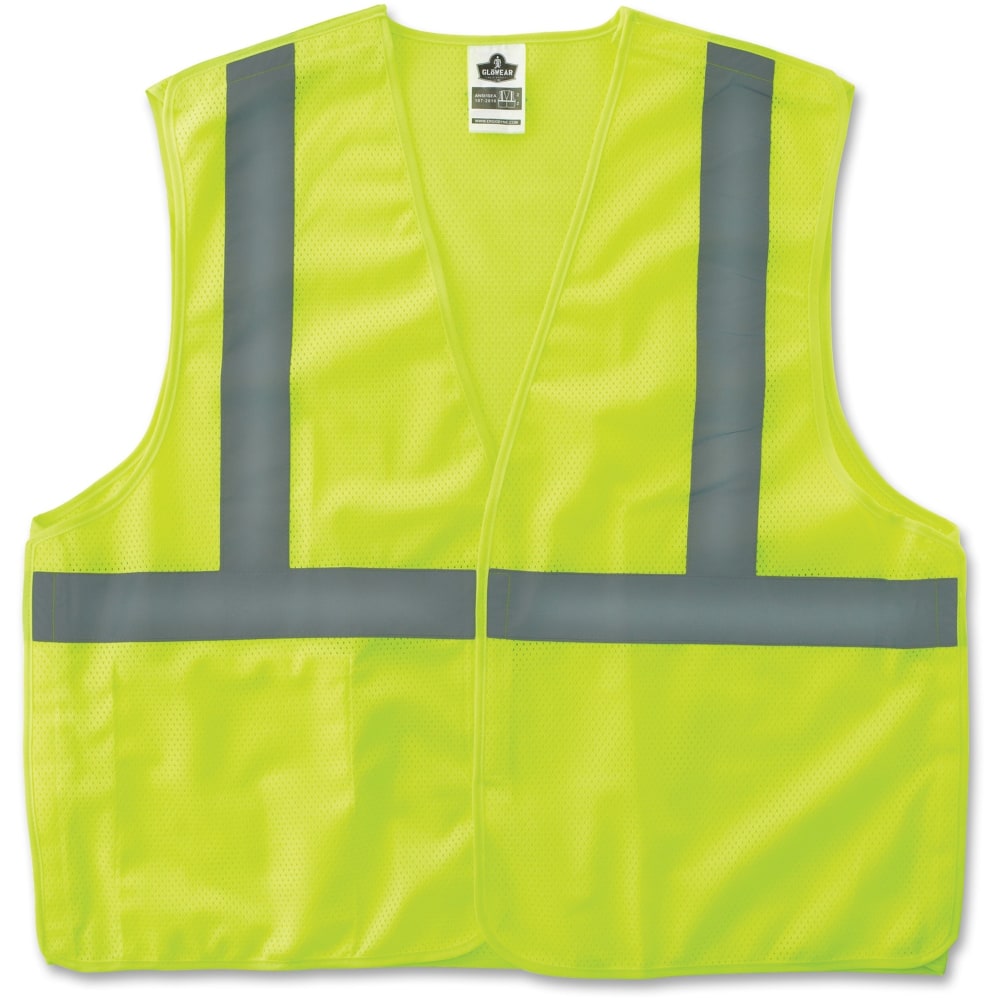 Ergodyne GloWear® Safety Vest, 8215BA Econo Breakaway Mesh