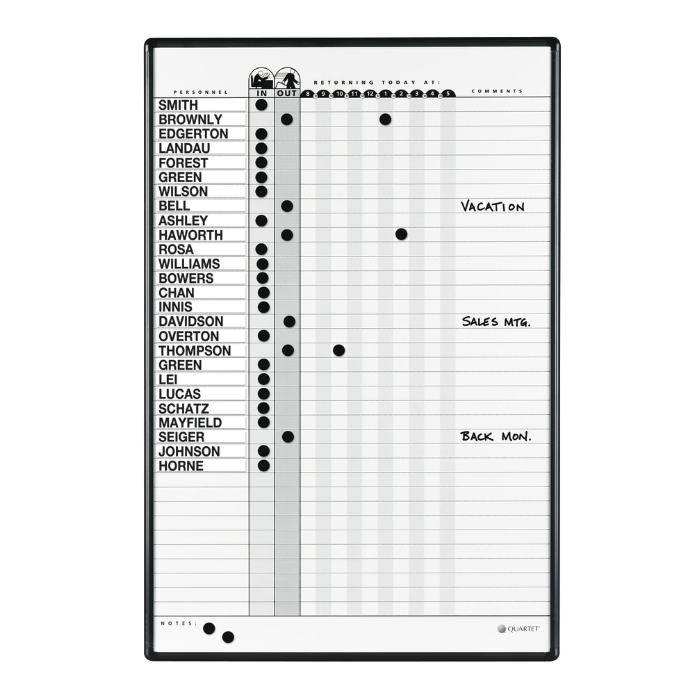 Quartet® Classic DuraMax® Magnetic Dry-Erase In/Out Board,
