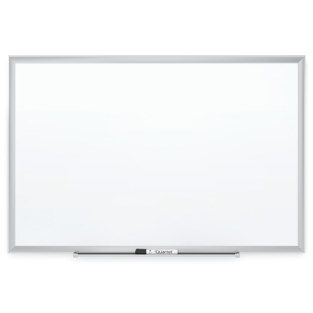 Quartet® Magnetic Porcelain Dry-Erase Whiteboard, 48" x