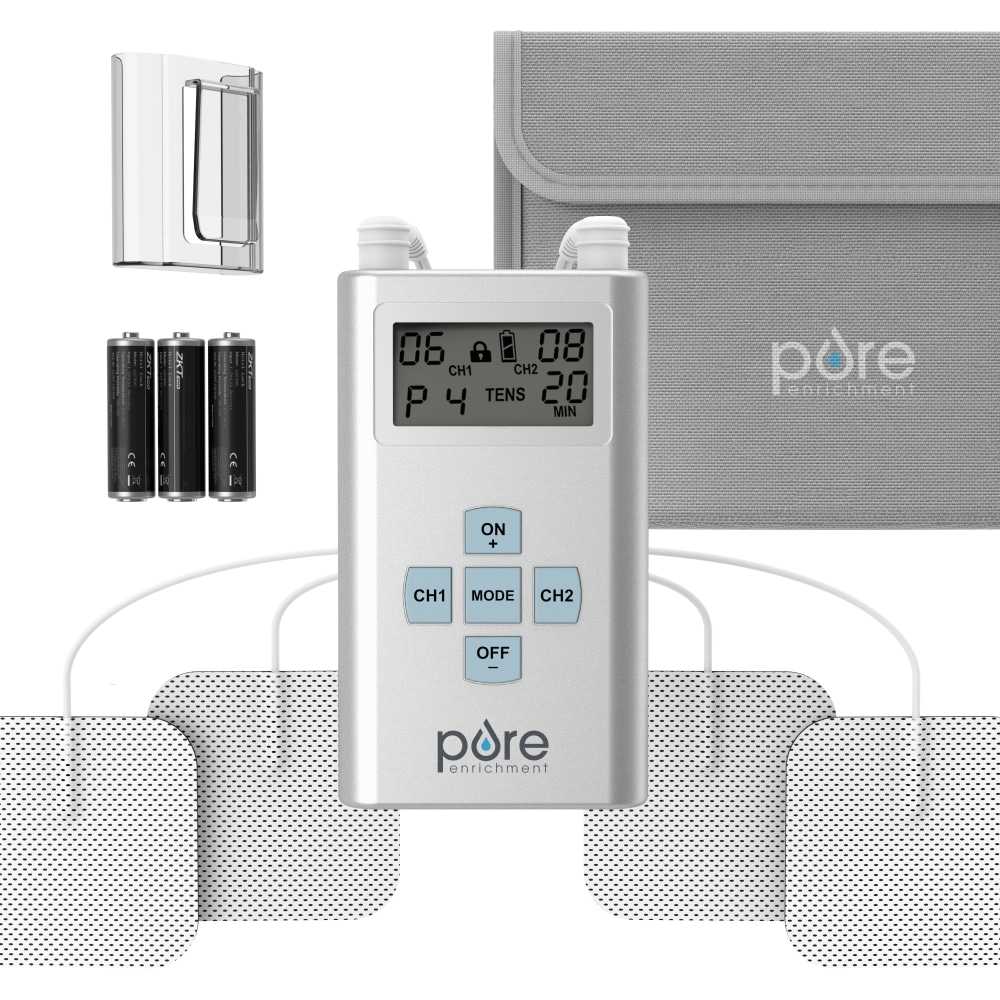 Pure Enrichment PurePulse Pro Advanced TENS Unit, White