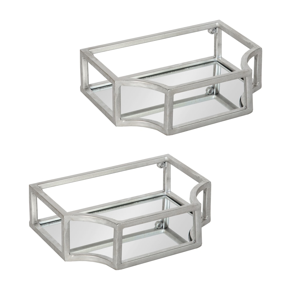Kate And Laurel Ciel Wall Shelves, 2-1/2”H x