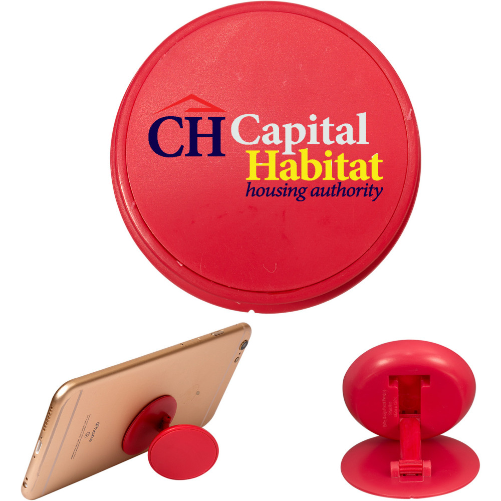 Custom Pull-Topper Mobile Holder, Stand And Cord Winder,