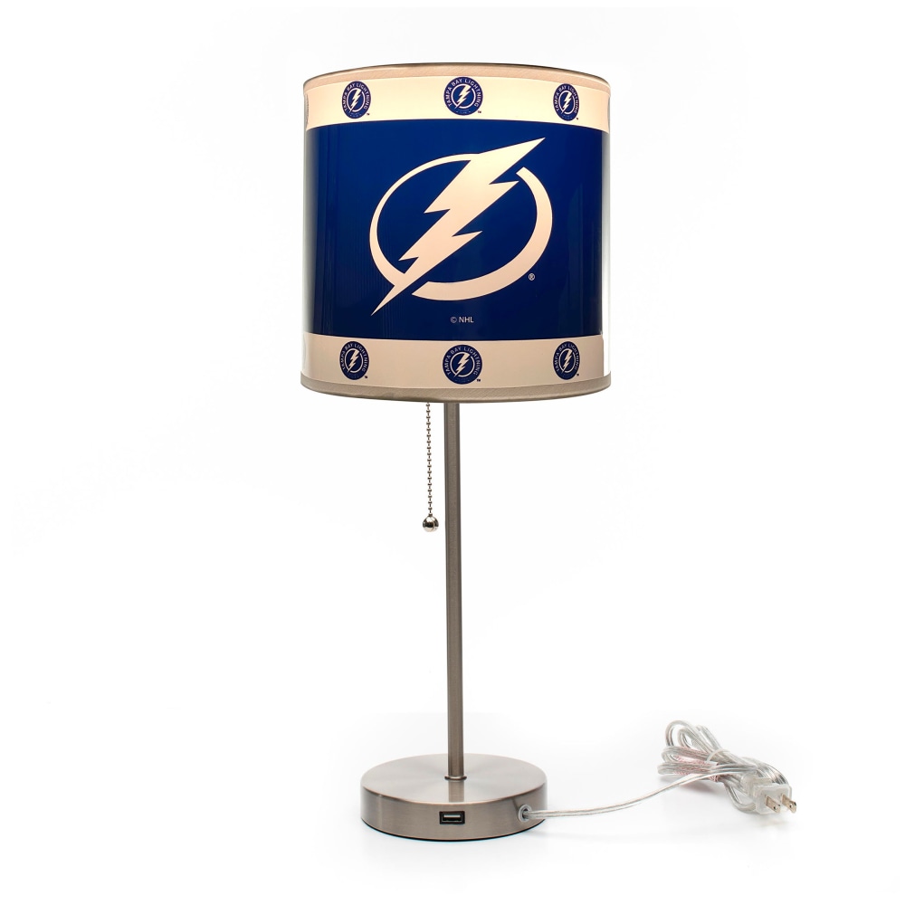 Imperial NHL Table Lamp, 19"H, Tampa Bay Lightning