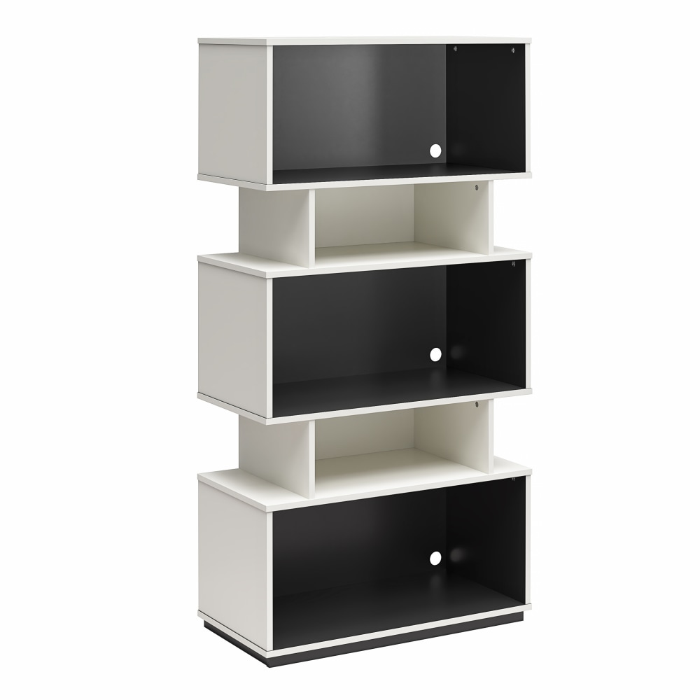 NTense Shadow 62"H 5-Shelf Gaming Storage Unit Bookcase,
