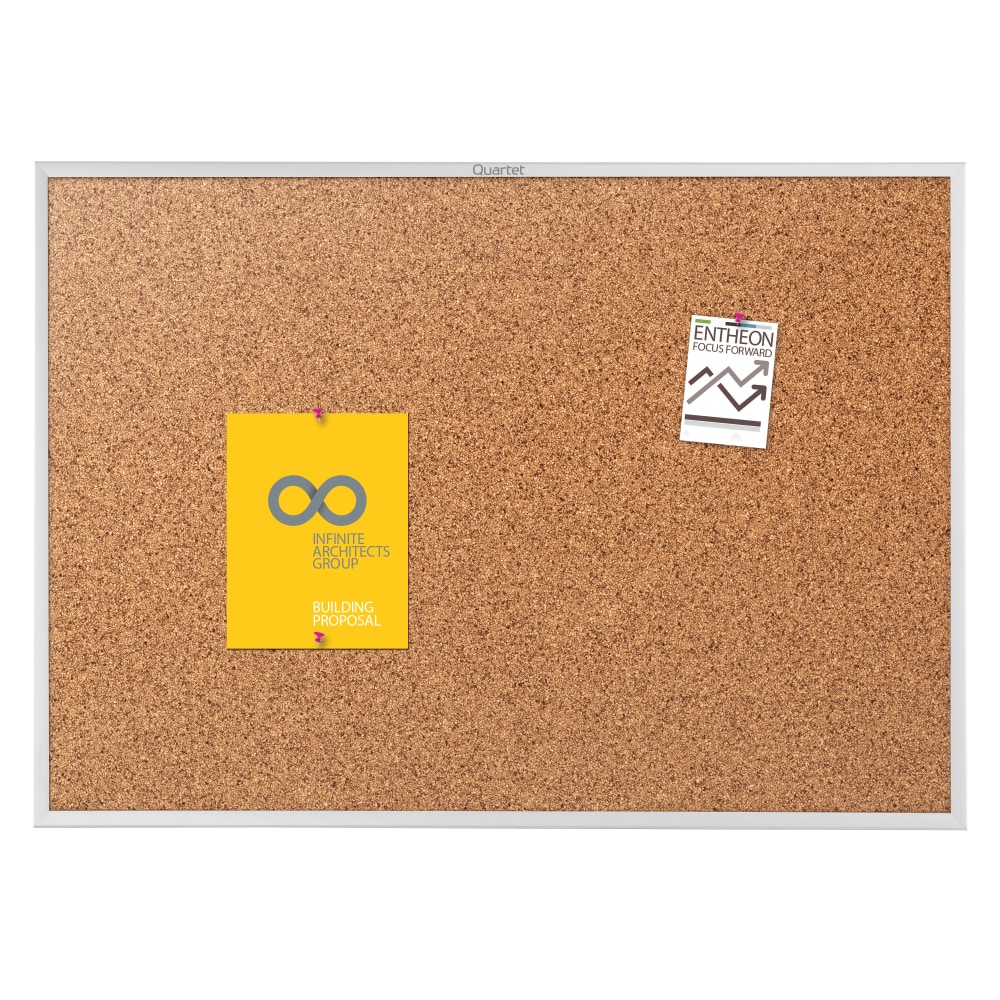 Quartet® Classic Cork Bulletin Board, 48" x 72",