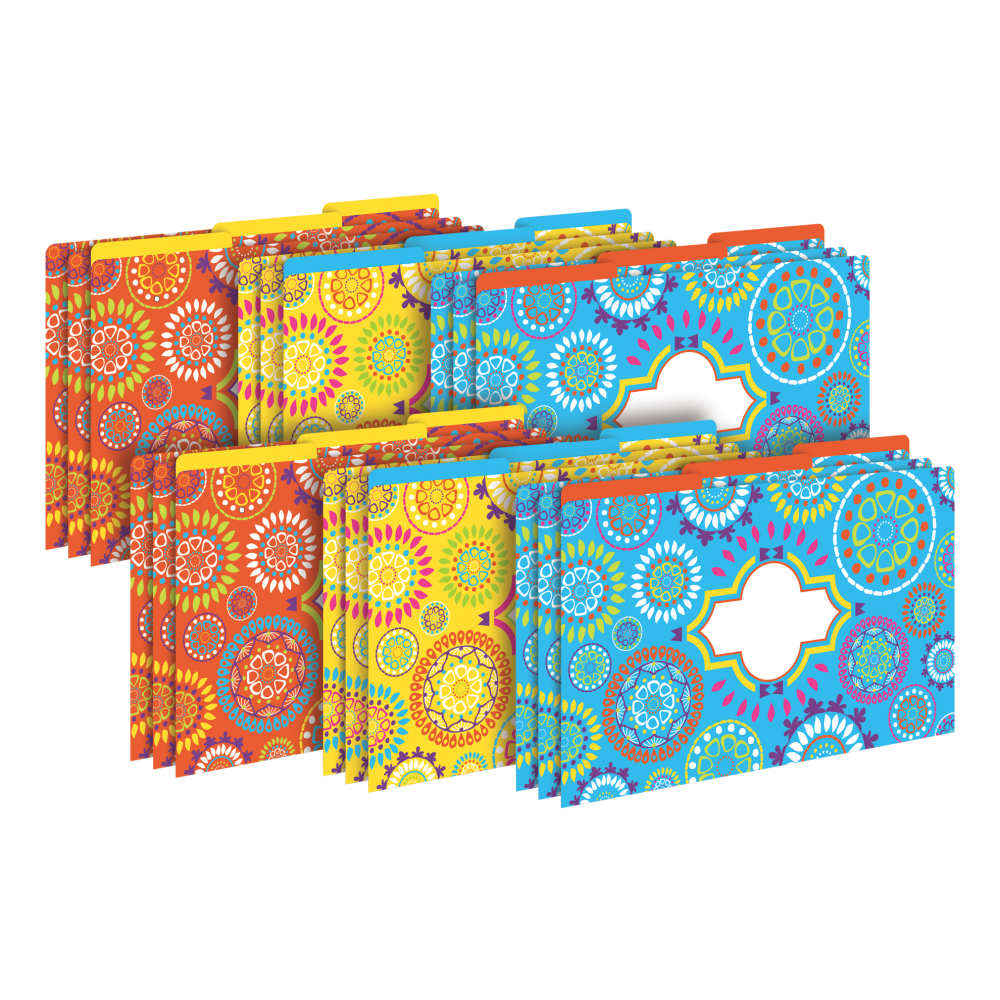 Barker Creek Tab File Folders, Legal Size, Moroccan,