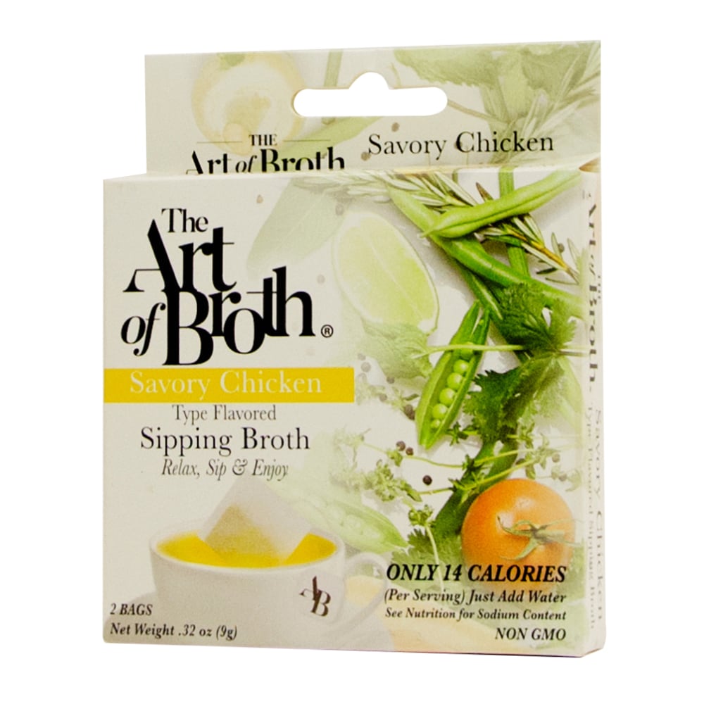 The Art of Broth Chicken Flavored Sipping Broth,
