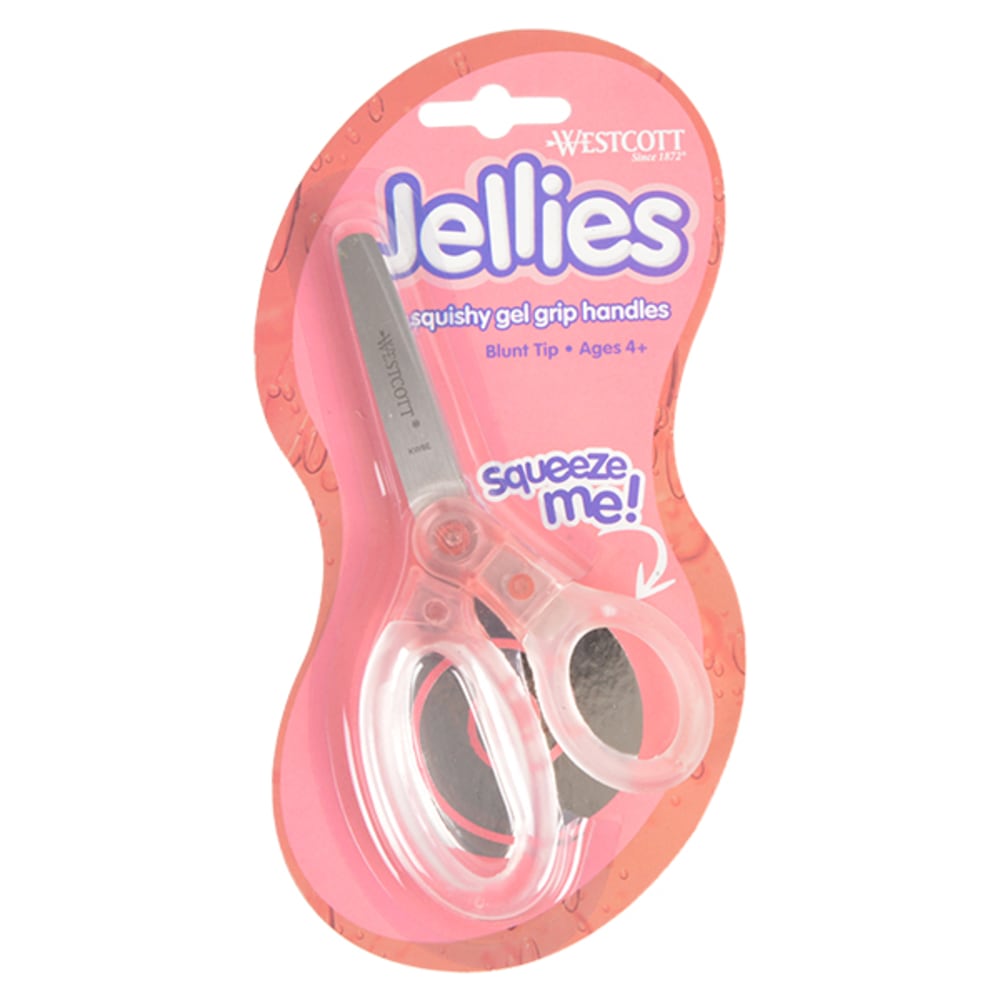 Westcott® Jellies Kids&#x27; Scissors, 5", Blunt, Assorted