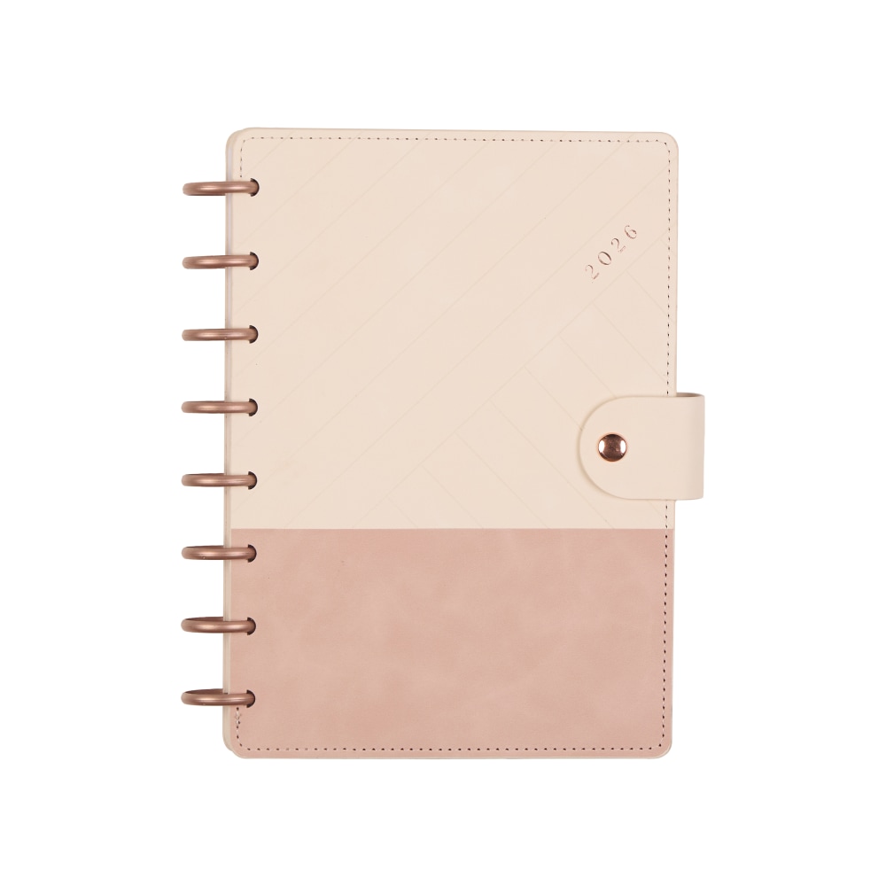 2026 Citrine Monthly/Weekly Small Disc Bound Planner, 5-3/4”