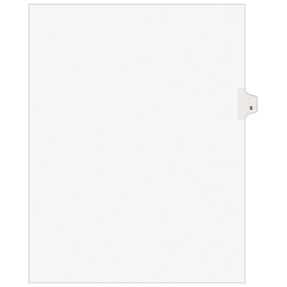 Avery® Individual Legal Dividers Avery® Style, Letter Size,