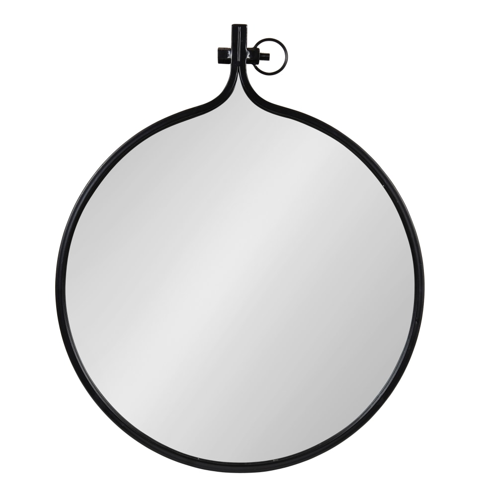 Uniek Kate And Laurel Yitro Round Mirror, 28-5/16”H