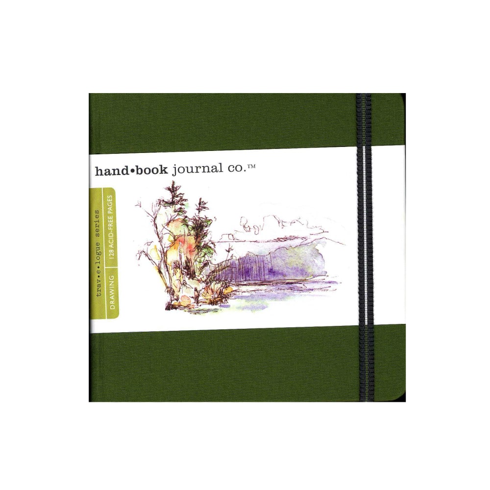 HandBook Journal Co. Travelogue Drawing Journals, Square, 5