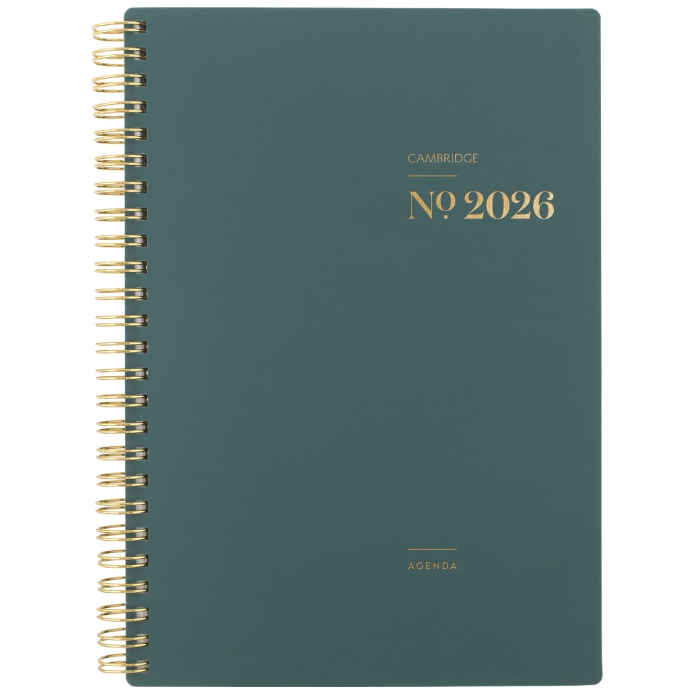 Cambridge® WorkStyle® Classic 2026 Weekly Monthly Planner,