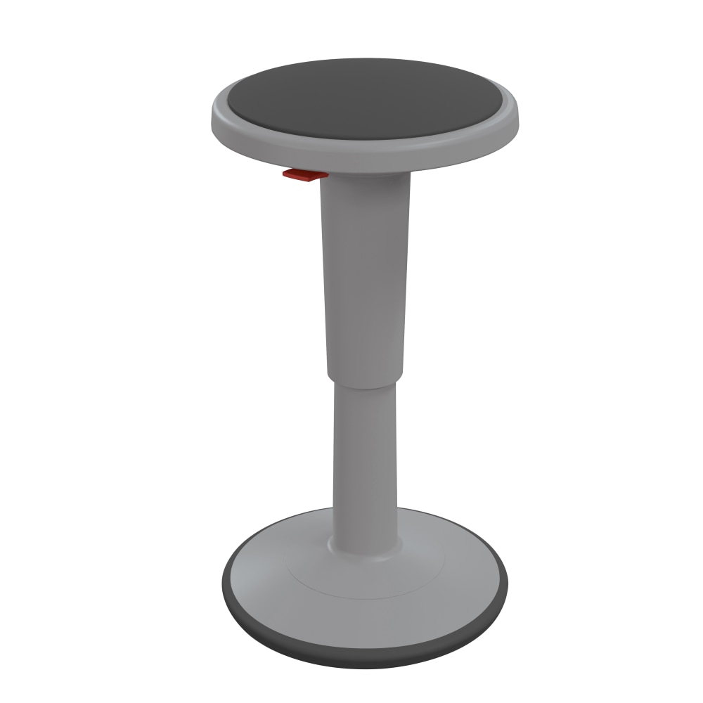 Hierarchy Height-Adjustable Grow Stool, 18"H, Gray