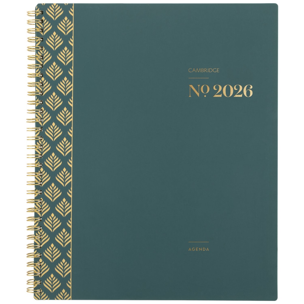Cambridge® WorkStyle® 2026 Monthly Planner, Transformative Teal,