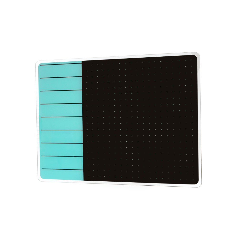 Floortex® Viztex® Plan & Grid Glass Dry Erase