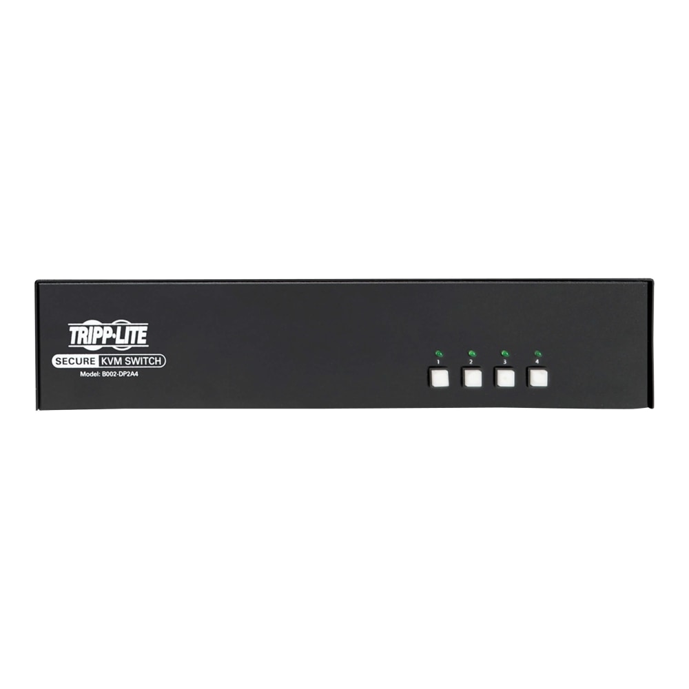Tripp Lite Secure KVM Switch, Dual Monitor, DisplayPort