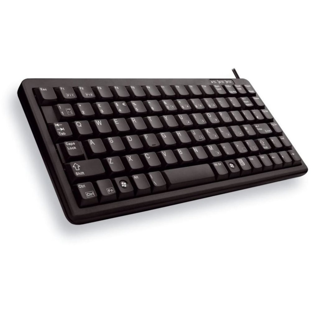 CHERRY G84-4100 Compact Keyboard, Black, G844100LCAUS2