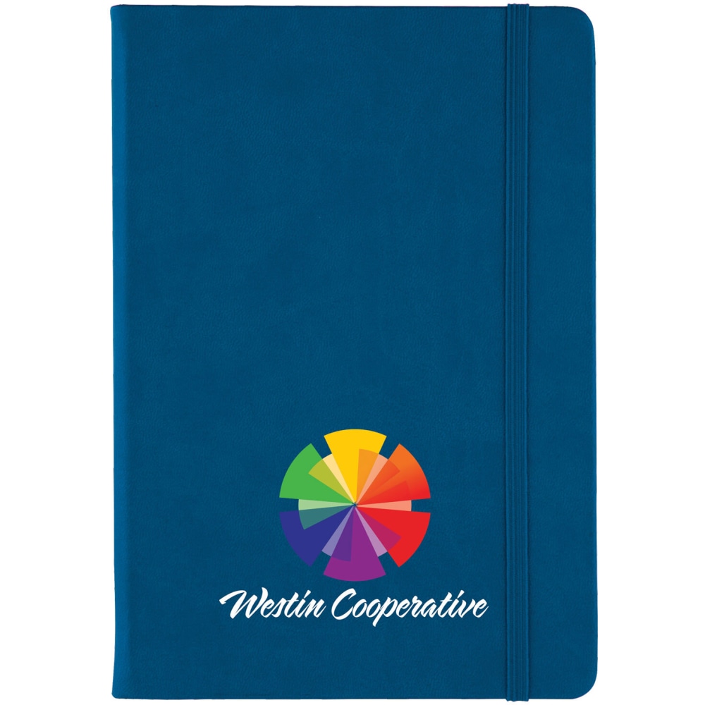 Custom Full-Color Bella Luna Hard Cover Journal, 8-1/4”,