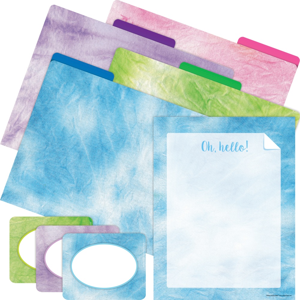 Barker Creek Get Organized File Folder Set, 1/3-Cut