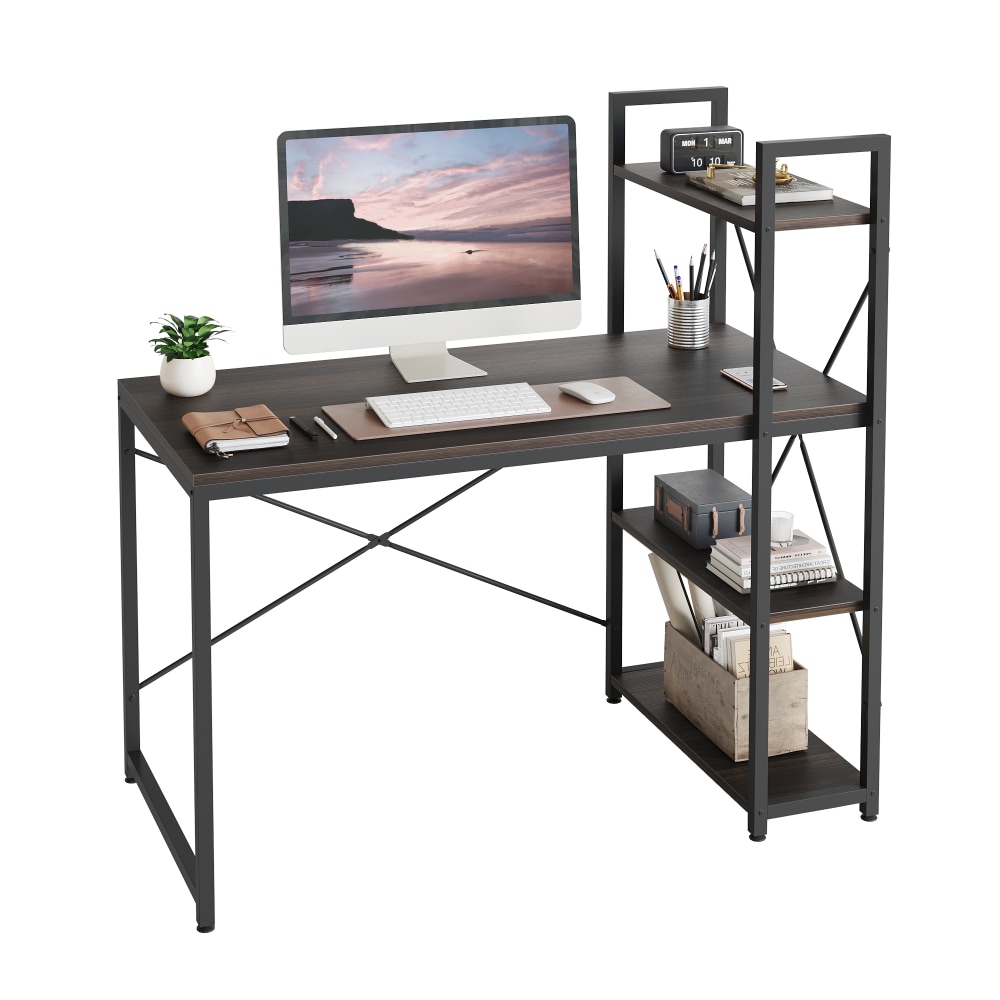 Bestier Modern 48"W Office Computer Desk With Storage
