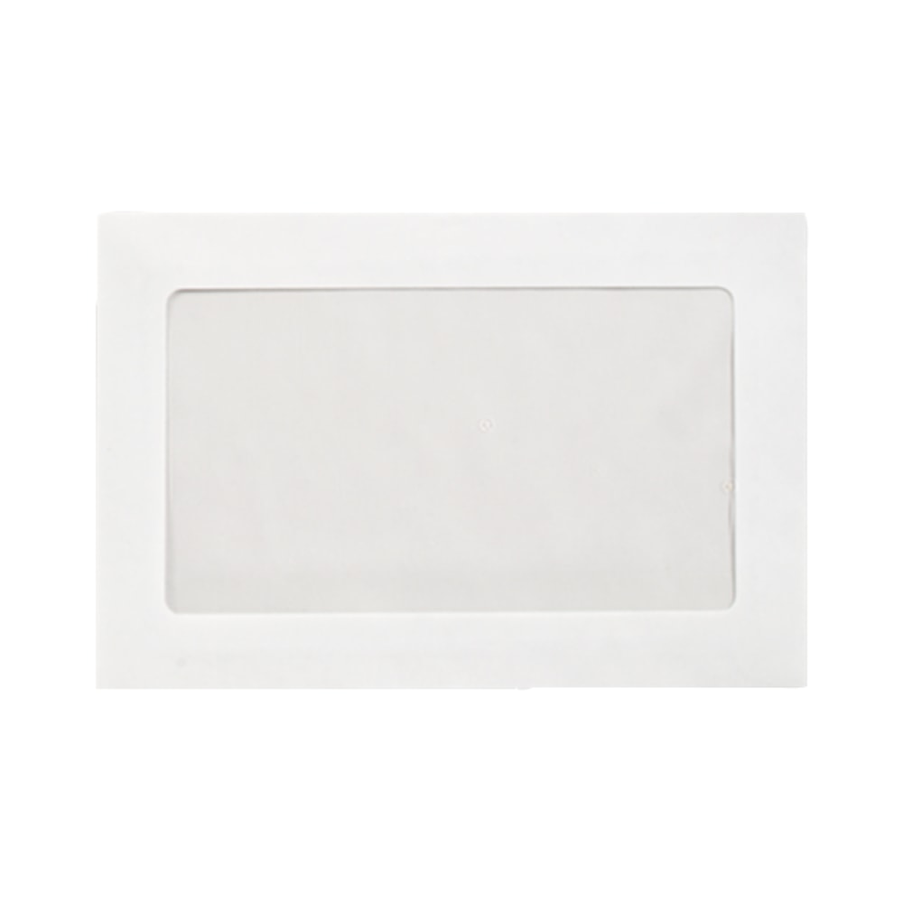 LUX #6 1/2 Full-Face Window Envelopes, Middle Window,