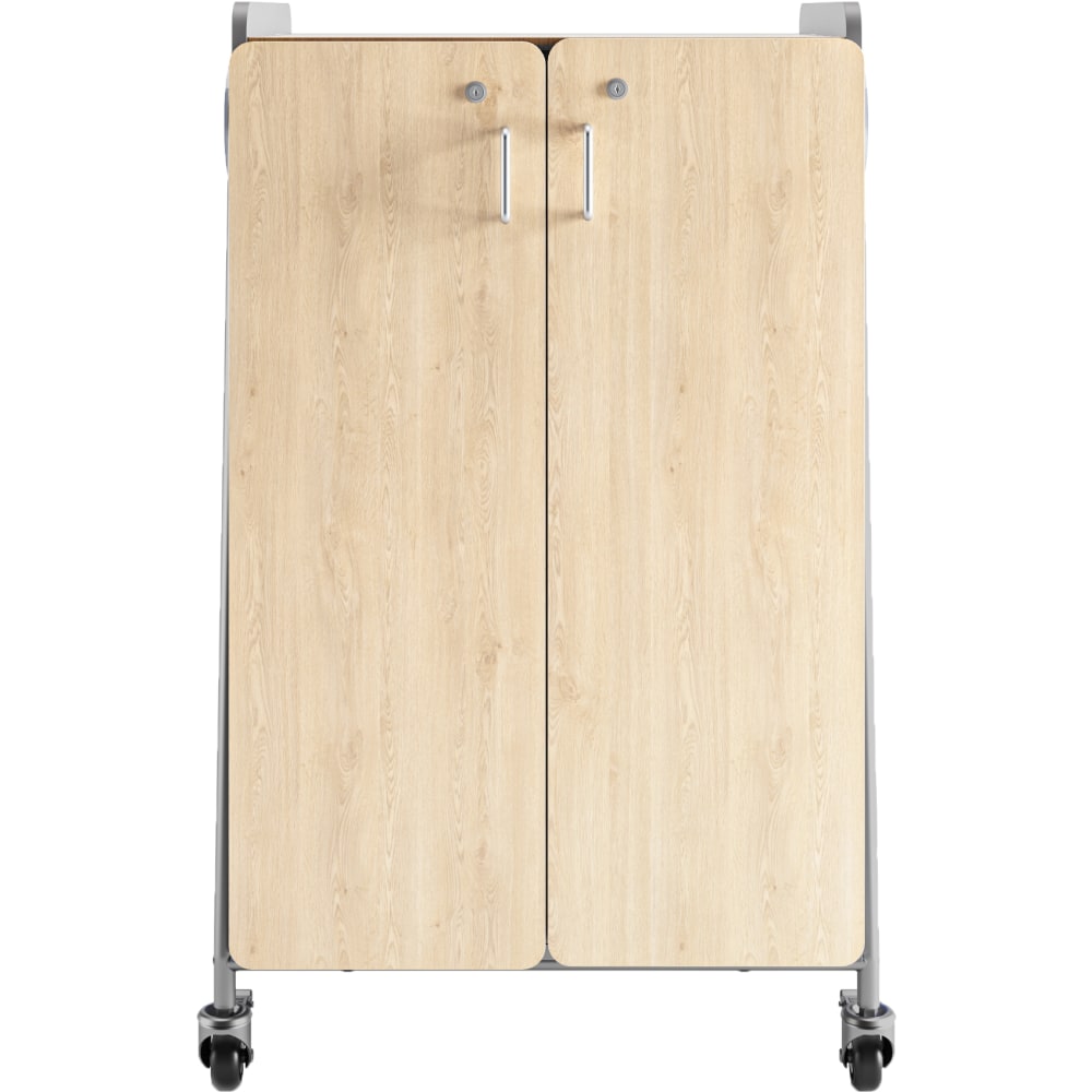 Safco® Whiffle Double-Column 12-Drawer Mobile Storage Cart,