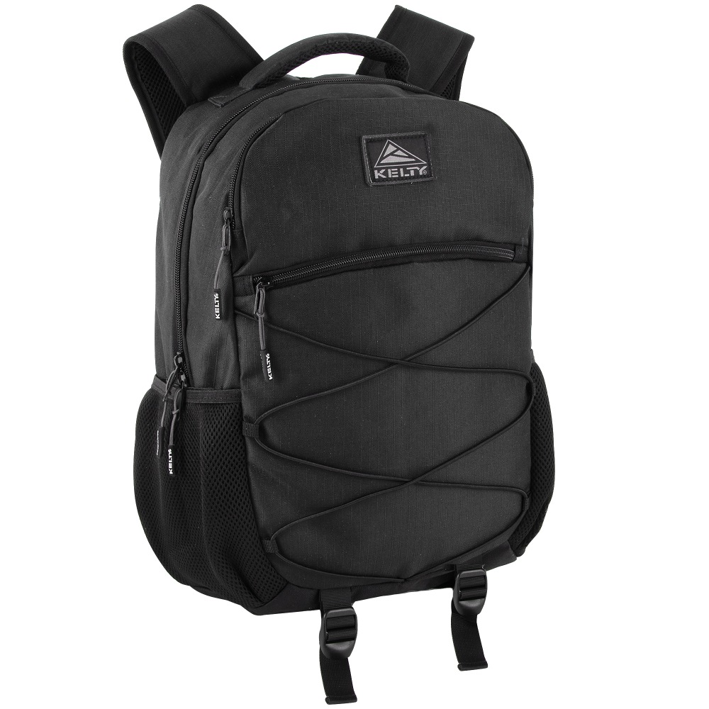 Kelty Bungee Backpack With 17" Laptop Sleeve, Black
