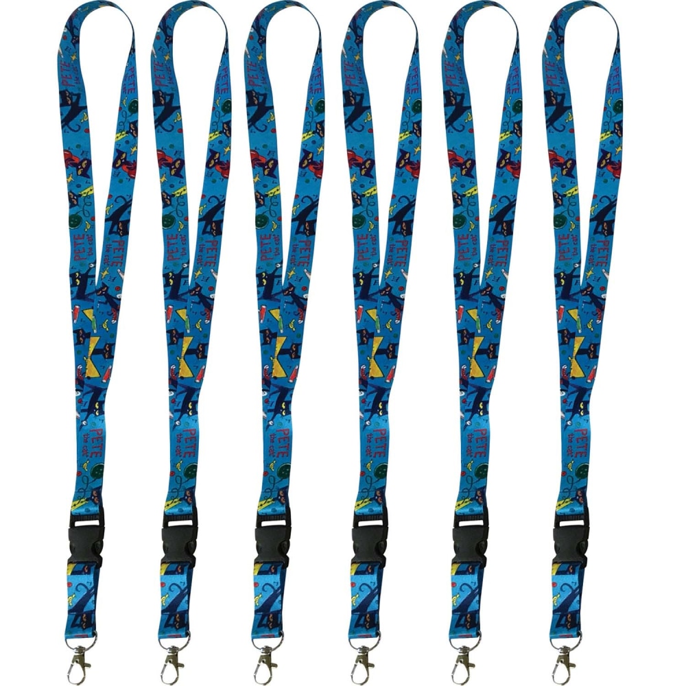 Edupress Pete The Cat Lanyards, Pack Of 6