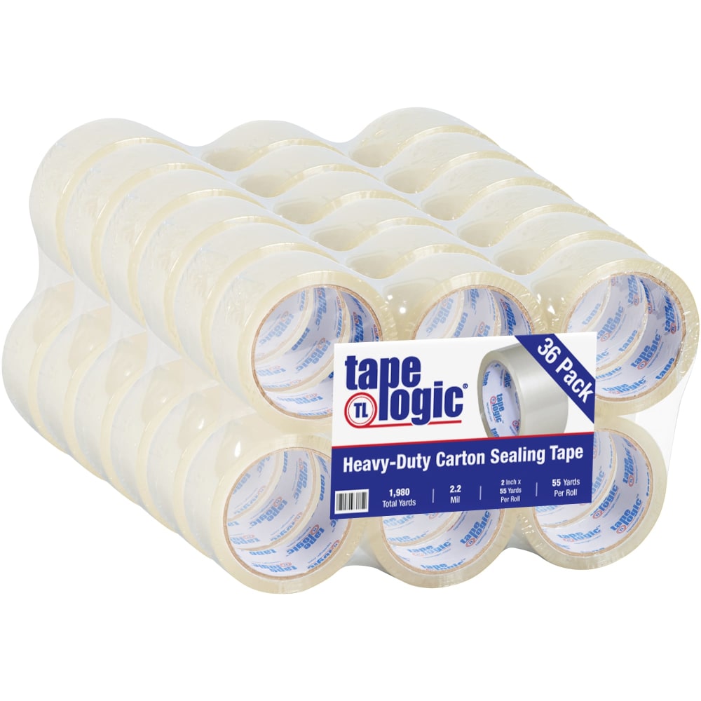 Tape Logic® Acrylic Tape, 3" Core, 2" x