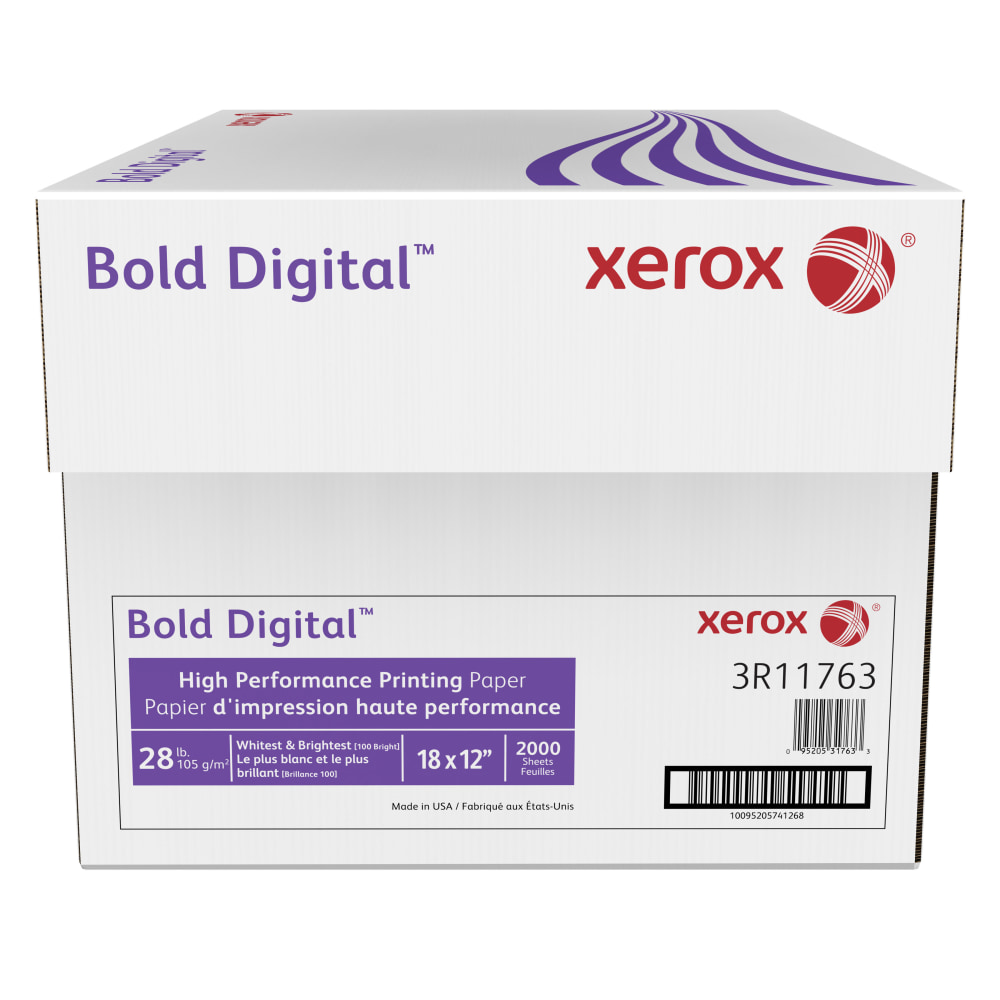 Xerox® Bold Digital™ Printing Paper, 4 Reams, Tabloid