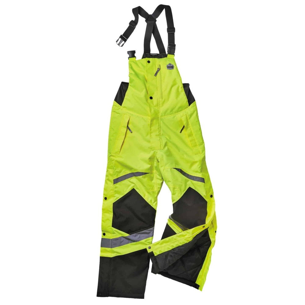 Ergodyne GloWear 8928 Class E Hi-Vis Insulated Bibs,