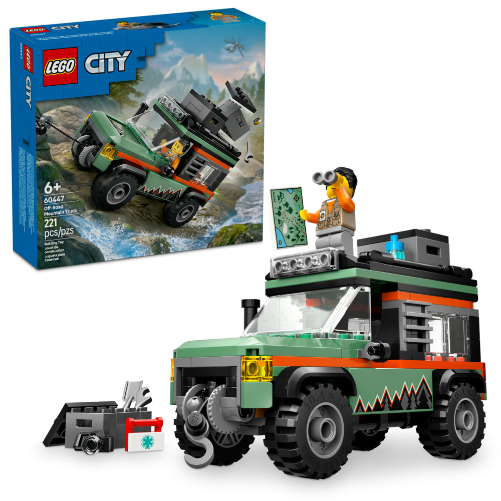 LEGO Buildable Toy, Off-Road 4x4 Mountain Truck