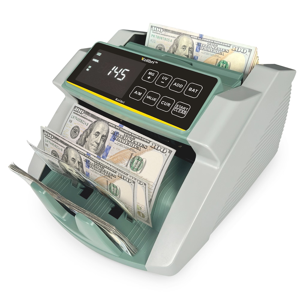 Kolibri Money Counter Machine With Advanced Fake Detection