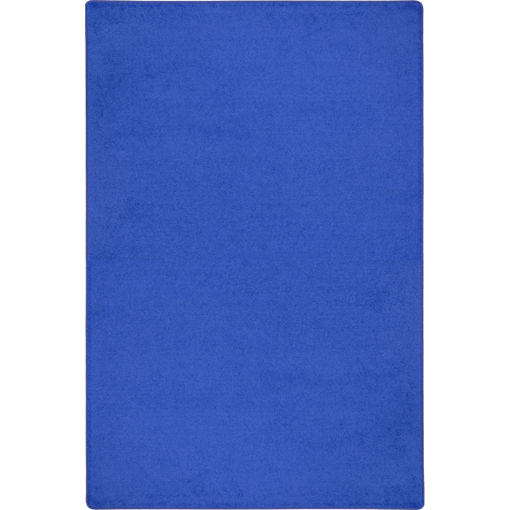 Joy Carpets Kid Essentials Solid Color Rectangle Area