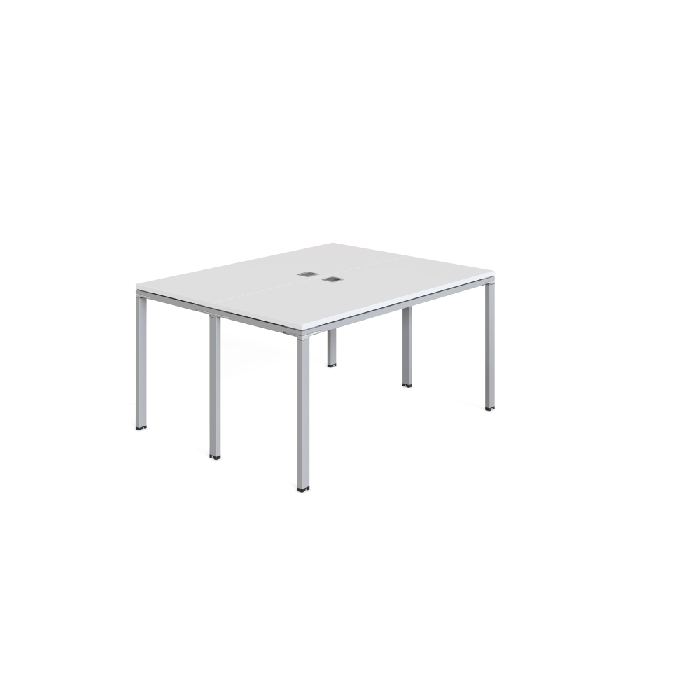 Boss Office Products Simple System Double Desk, Face