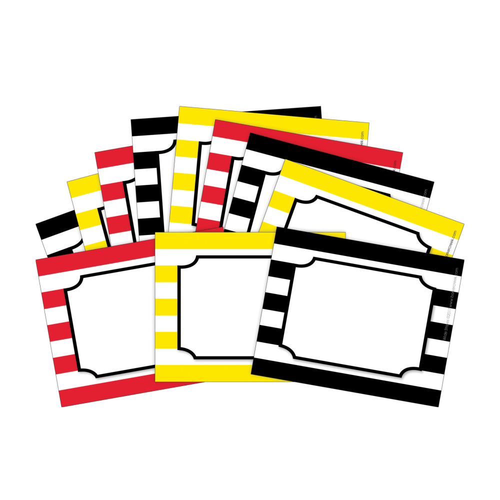 Barker Creek Name Tags, 2 ¾” x 3