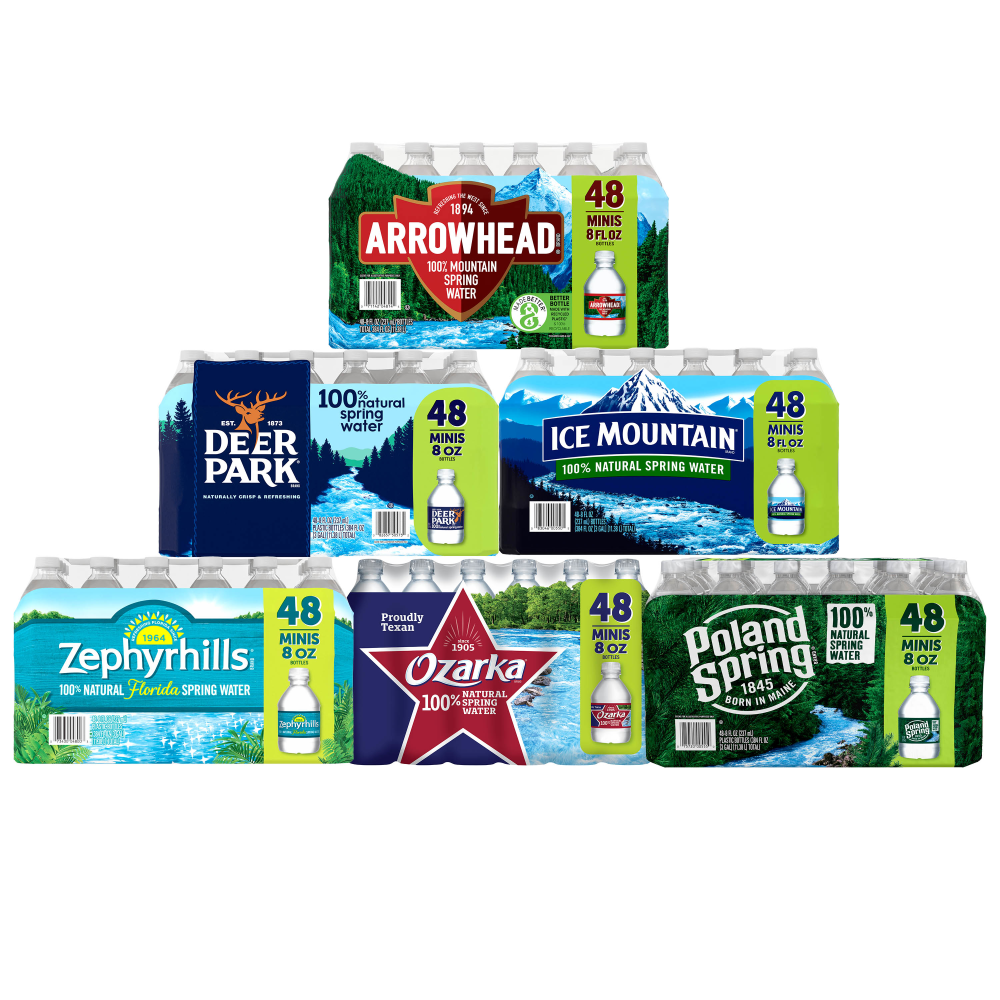 Regional Spring Water, 8 Oz, Case Of 48