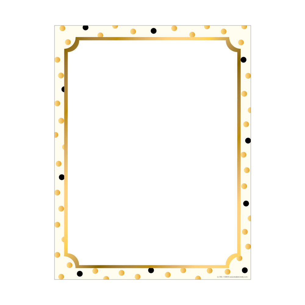 Barker Creek Computer Paper, 8 1/2" x 11",