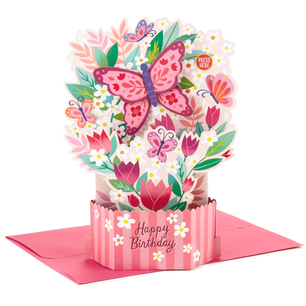 Hallmark Paper Wonder Card, 9-1/2” x 6-9/16”, Butterfly